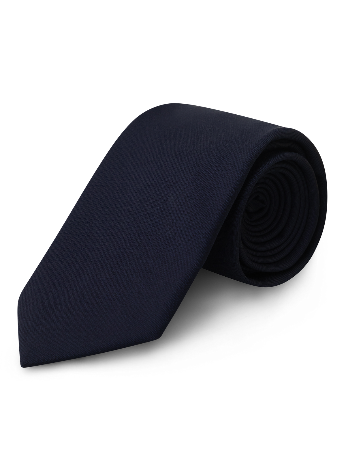 Stropdas van wol met verfijnde structuur | BLUE NAVY