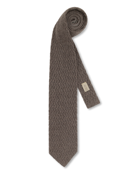 Stropdas in wol | Beige