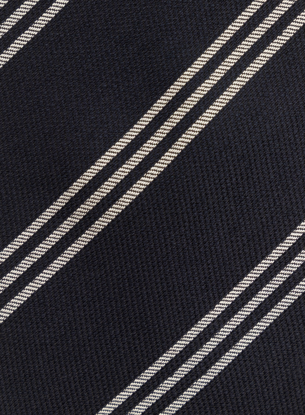 Stropdas in zijde | FULL_WIDTH | BLUE NAVY