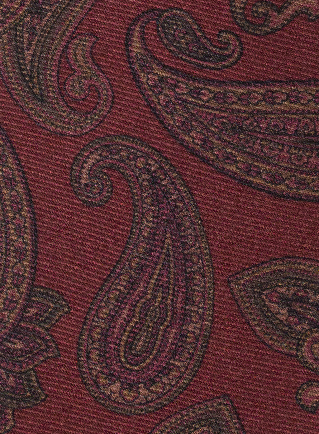 Stropdas van zijde met paisleydessin | FULL_WIDTH | Bordeaux