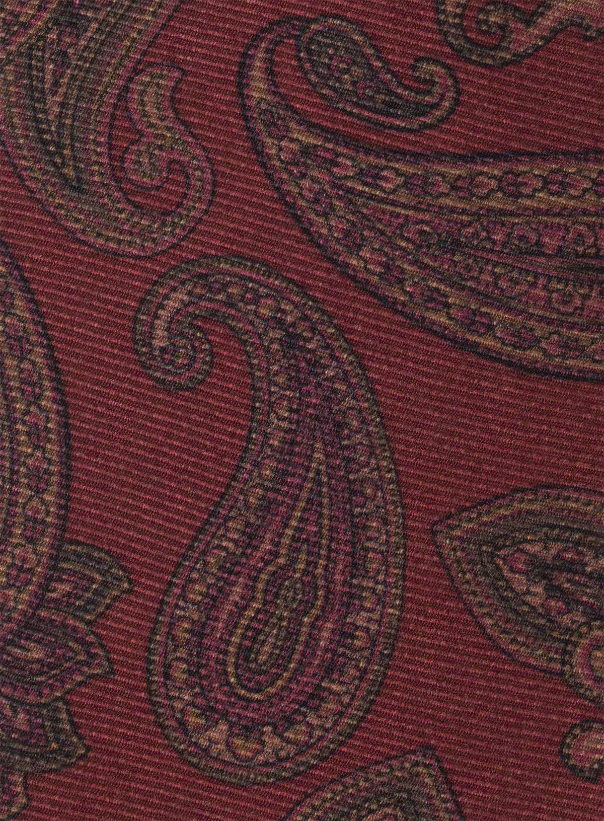 Stropdas van zijde met paisleydessin | FULL_WIDTH | Bordeaux