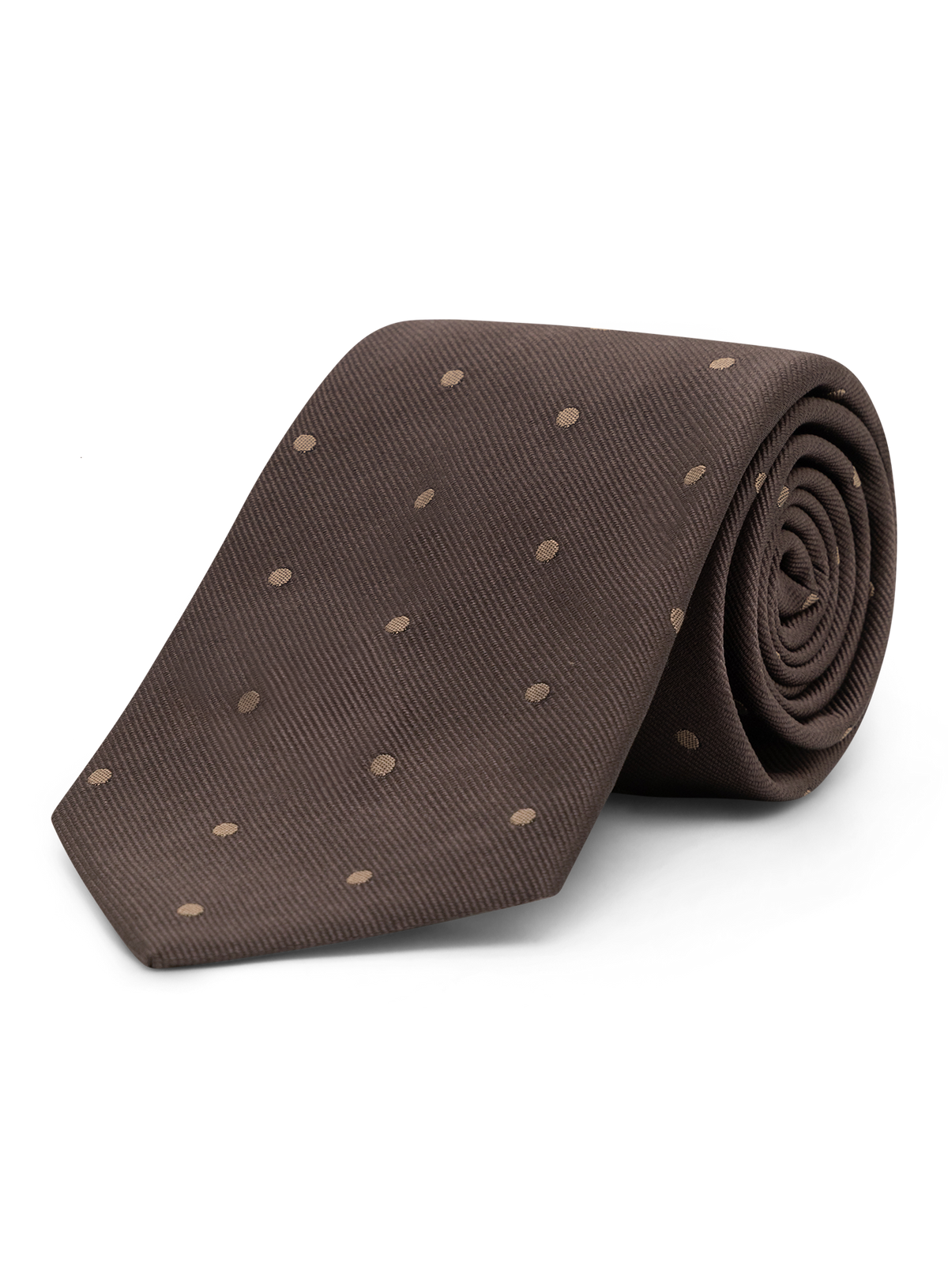 Stropdas in zijde | TAUPE