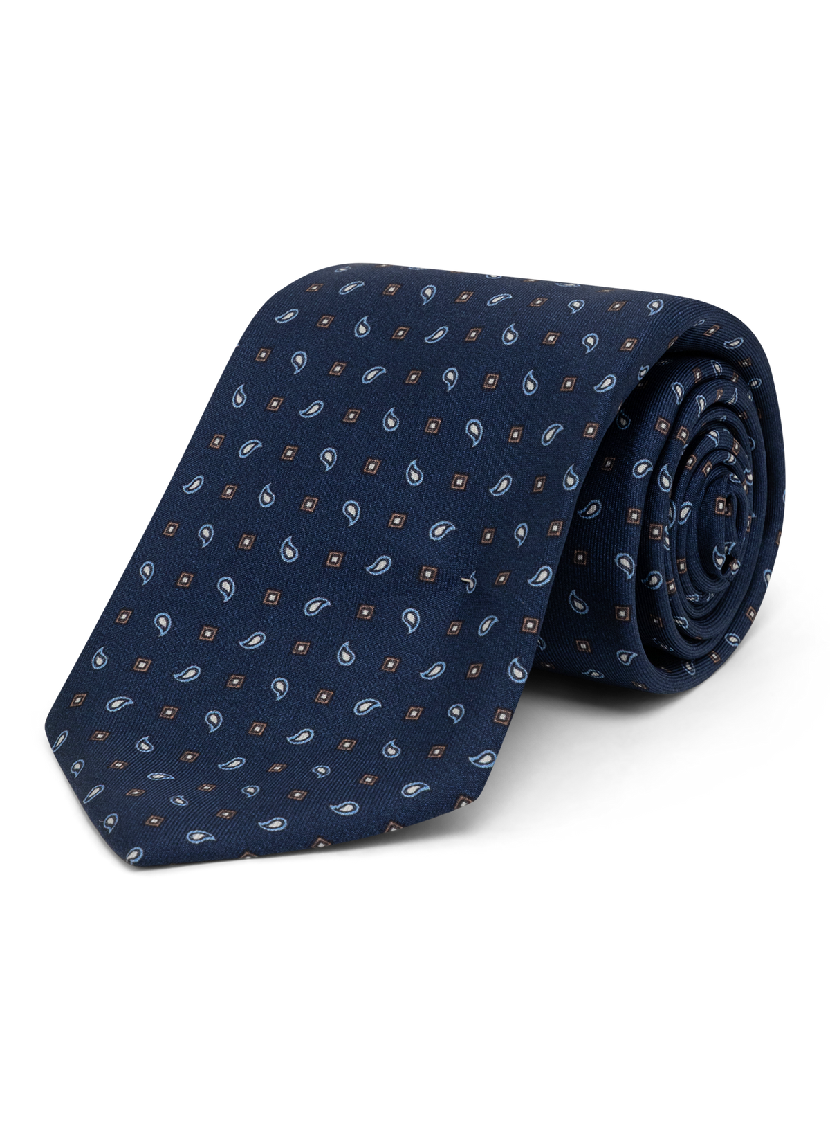Stropdas in zijde | BLUE NAVY