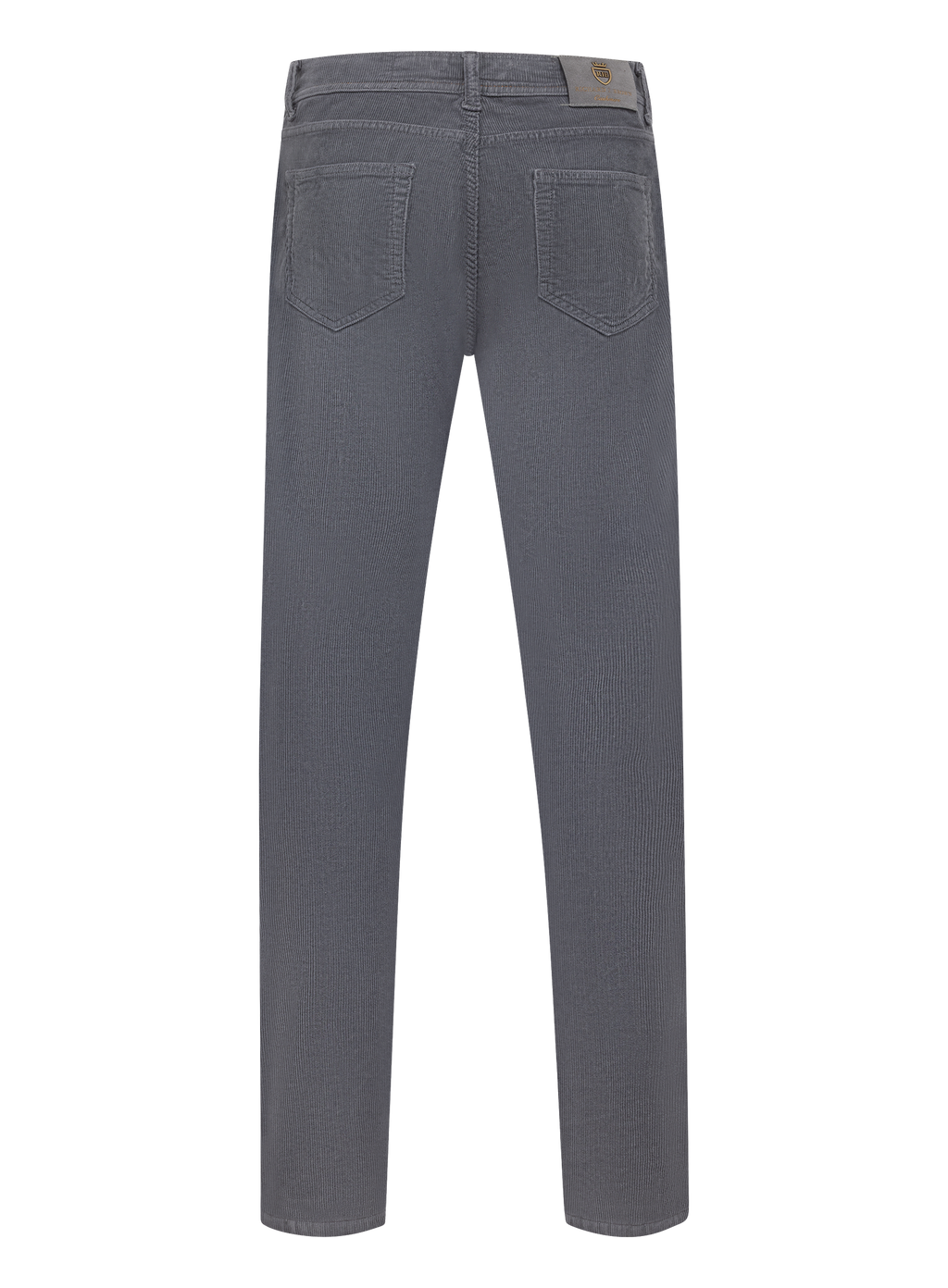 Corduroy jeans in katoen cashmere stretch | Grijs