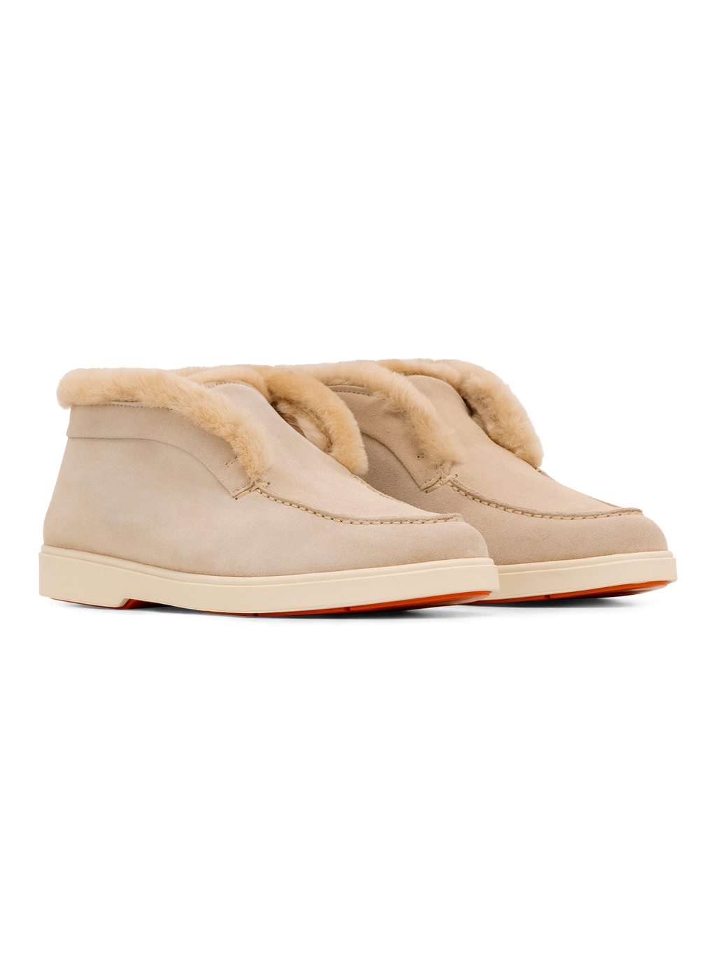 Desert boots in suède | Beige