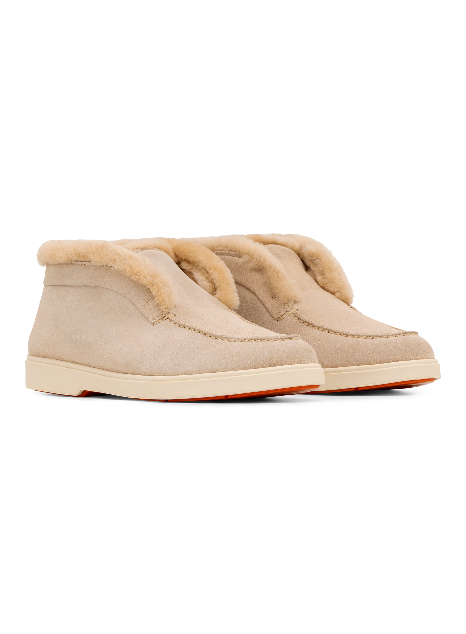 Desert boots in suède | Beige