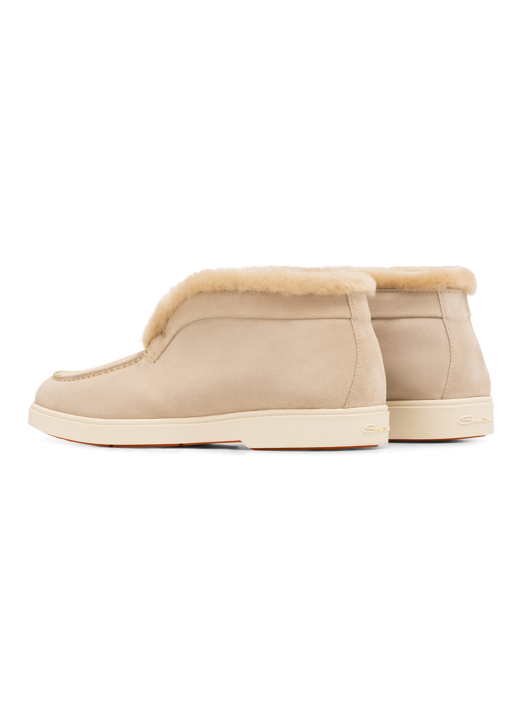 Desert boots in suède | Beige
