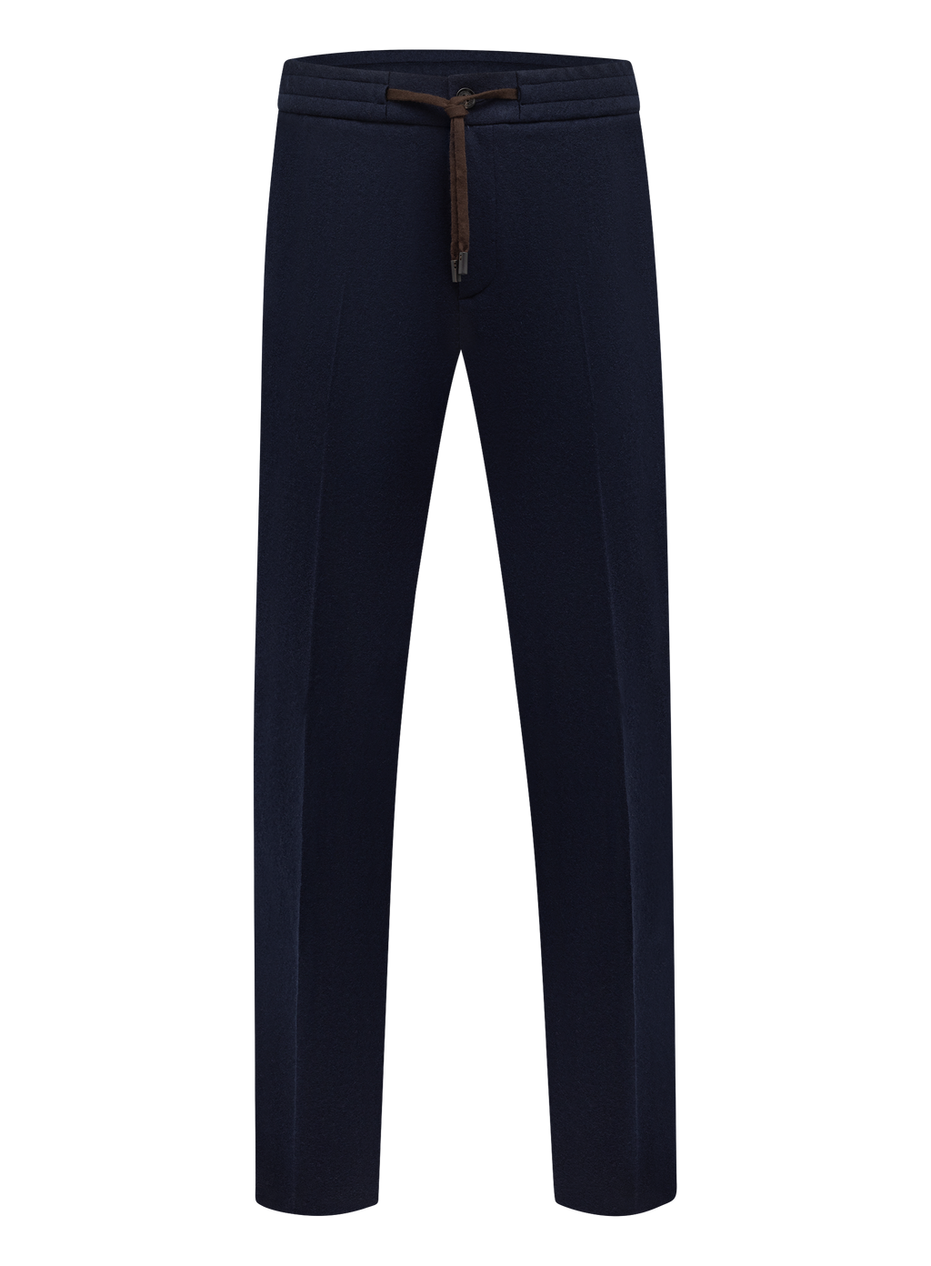 Jog pantalon in wol | BLUE NAVY