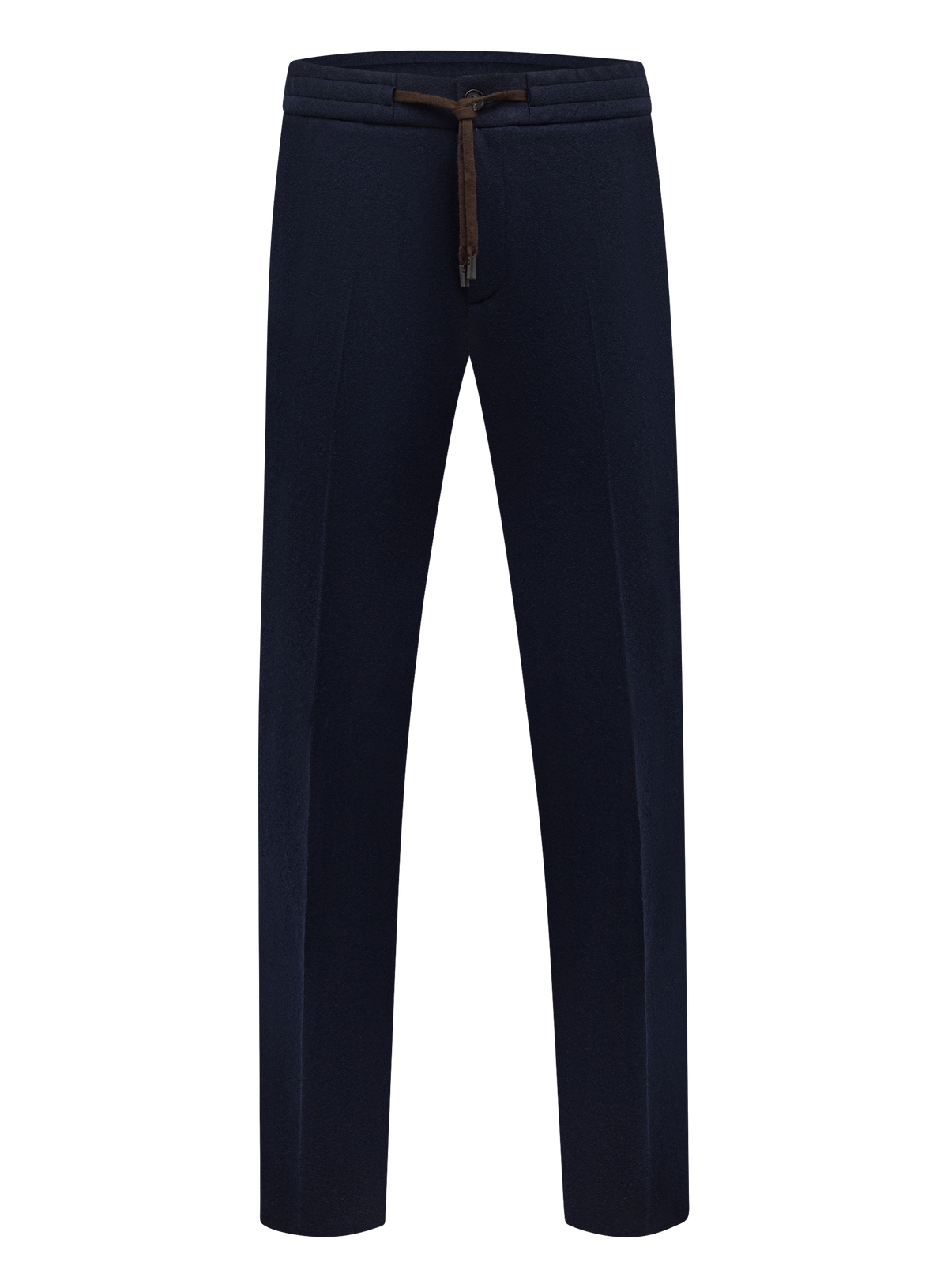 Jog pantalon in wol | BLUE NAVY