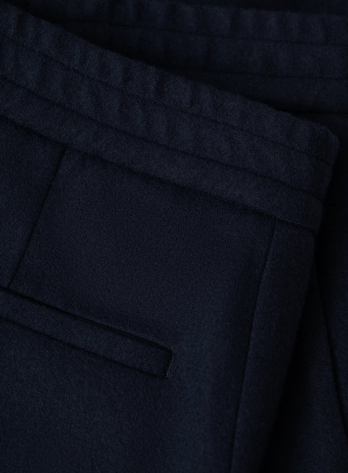 Jog pantalon in wol | FULL_WIDTH | BLUE NAVY