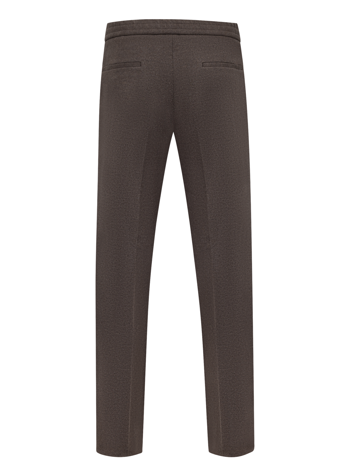 Jog pantalon in wol | TAUPE