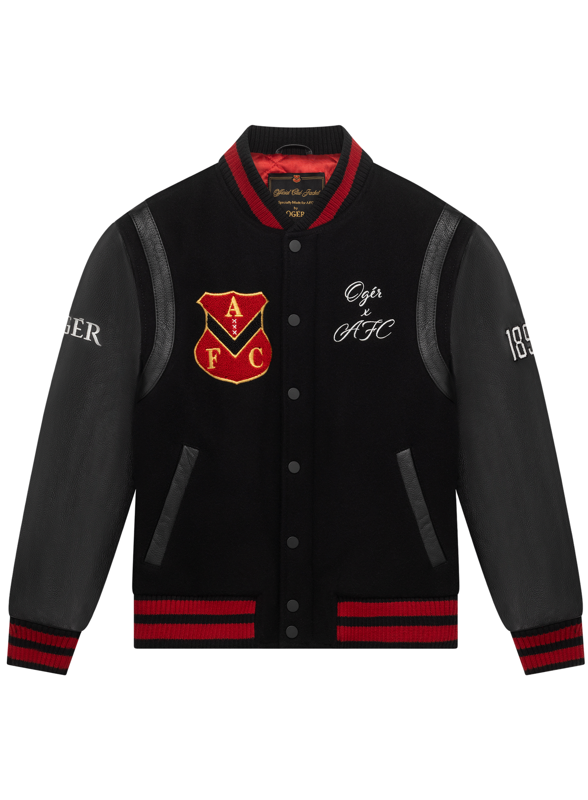 AFC x OGÉR Kids clubjack | Zwart