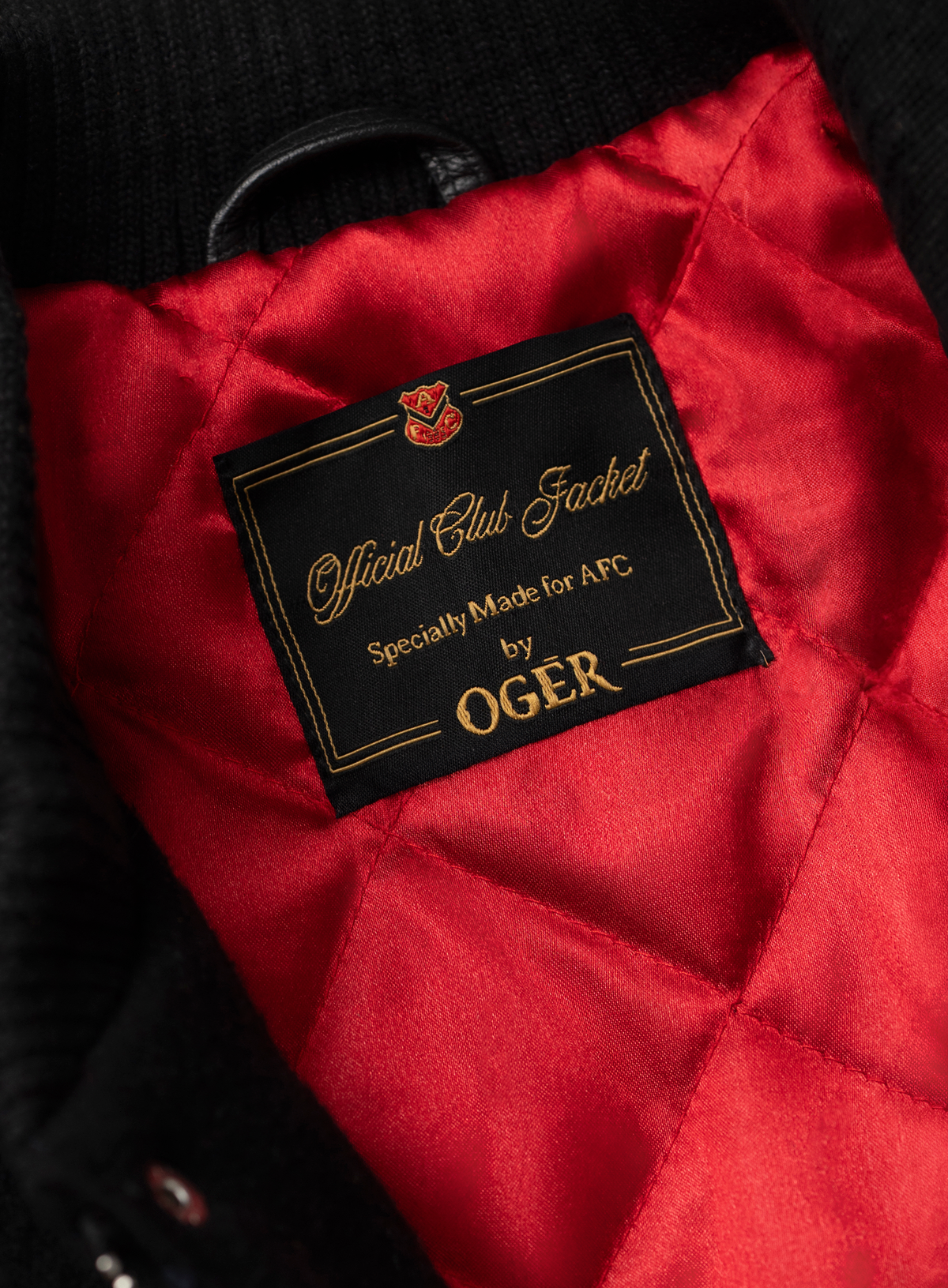 AFC x OGÉR Kids clubjack | FULL_WIDTH | Zwart