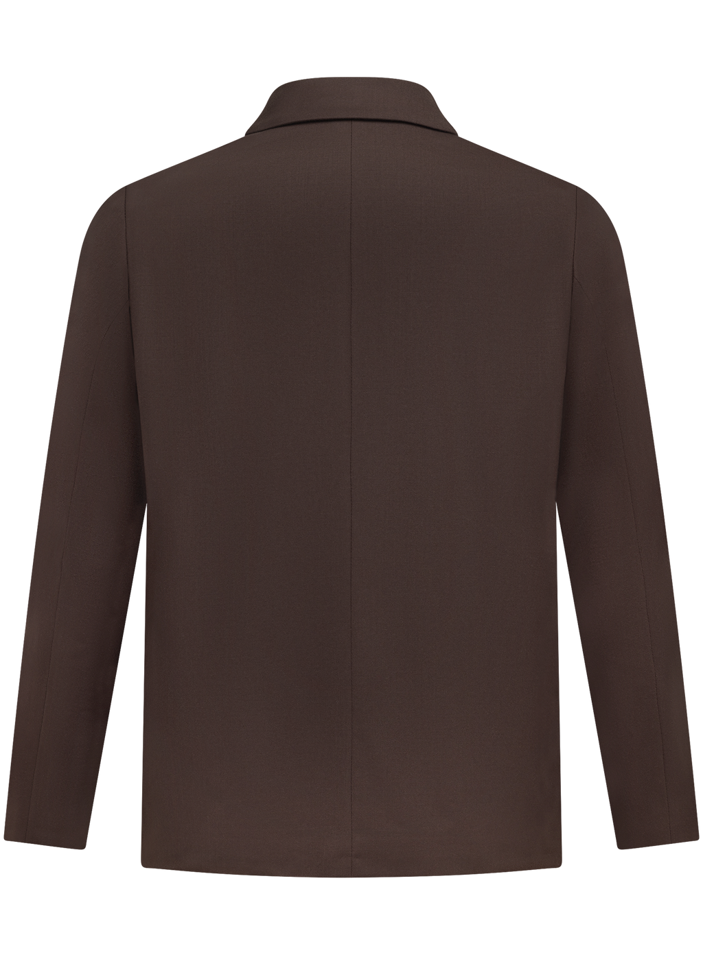 Overshirt in wol stretch | D.Bruin