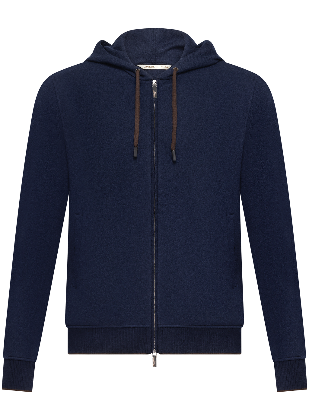 Capuchon ritsvest in wol | BLUE NAVY