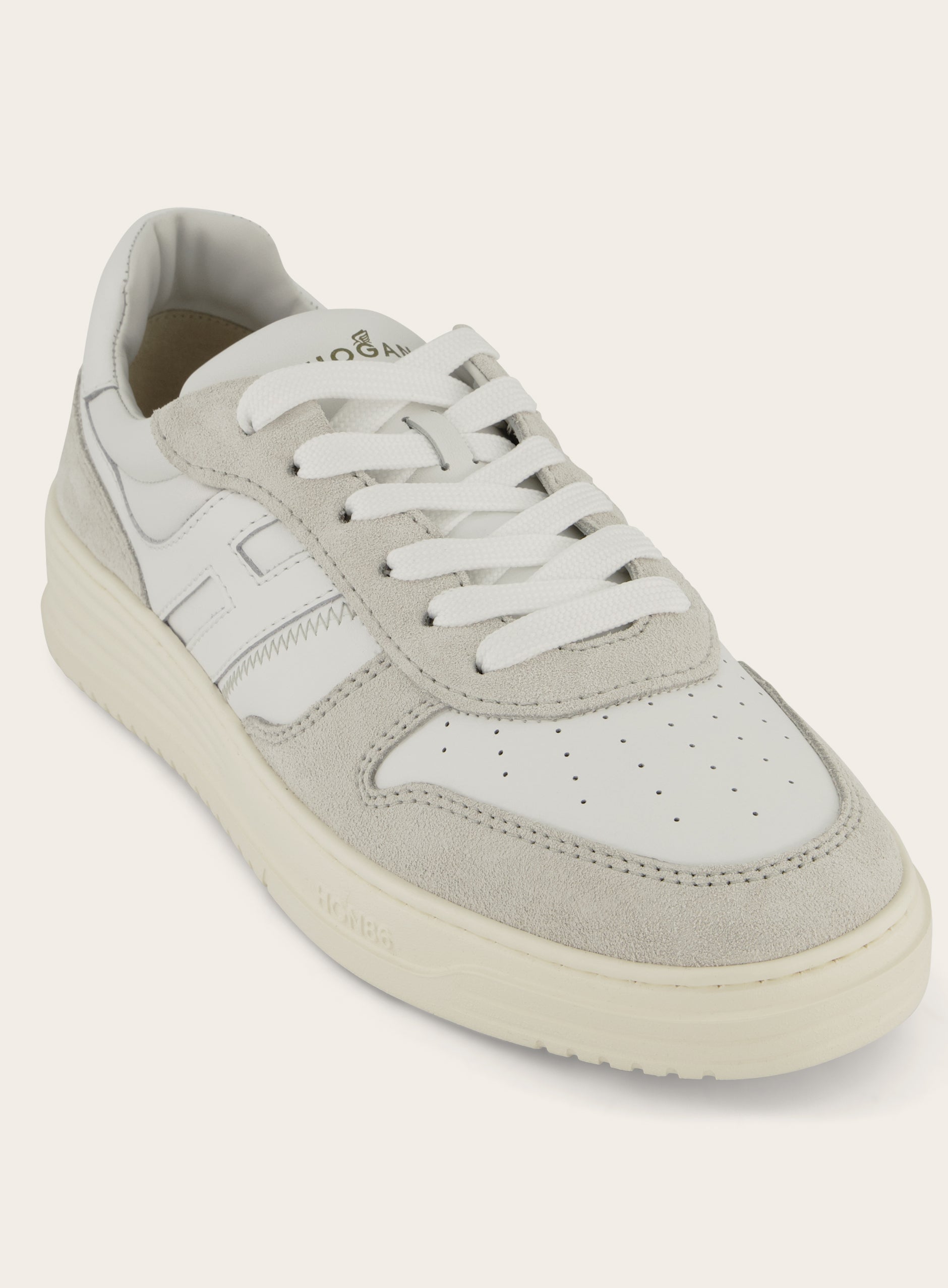 Sneakers van leer | Wit 