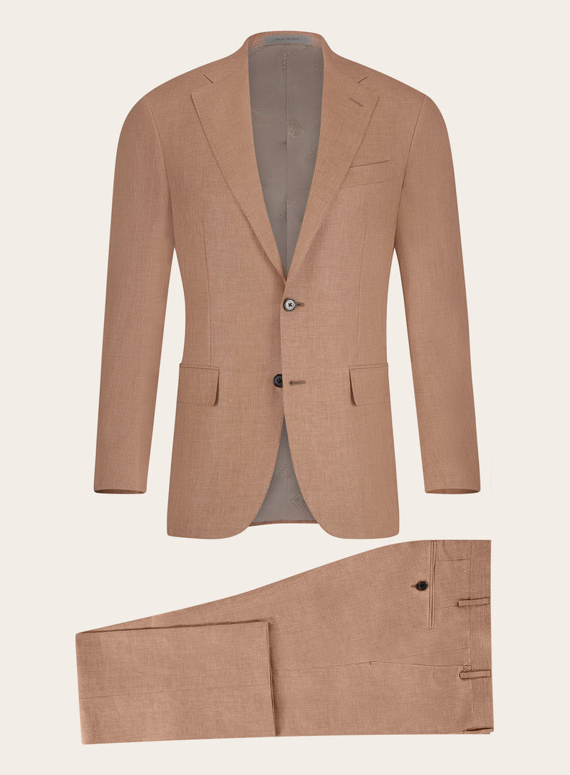 Suit of wool, linen and silk