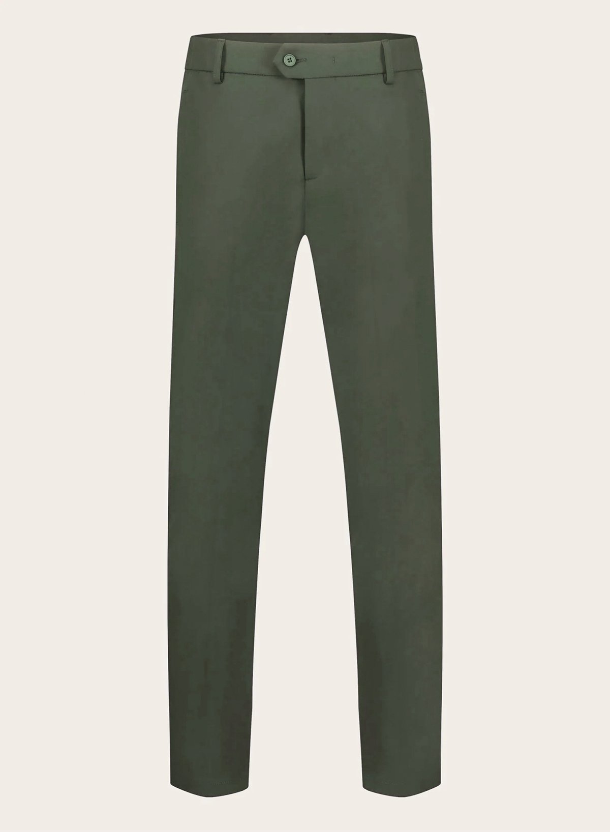 Slim-fit pantalon | D.Groen