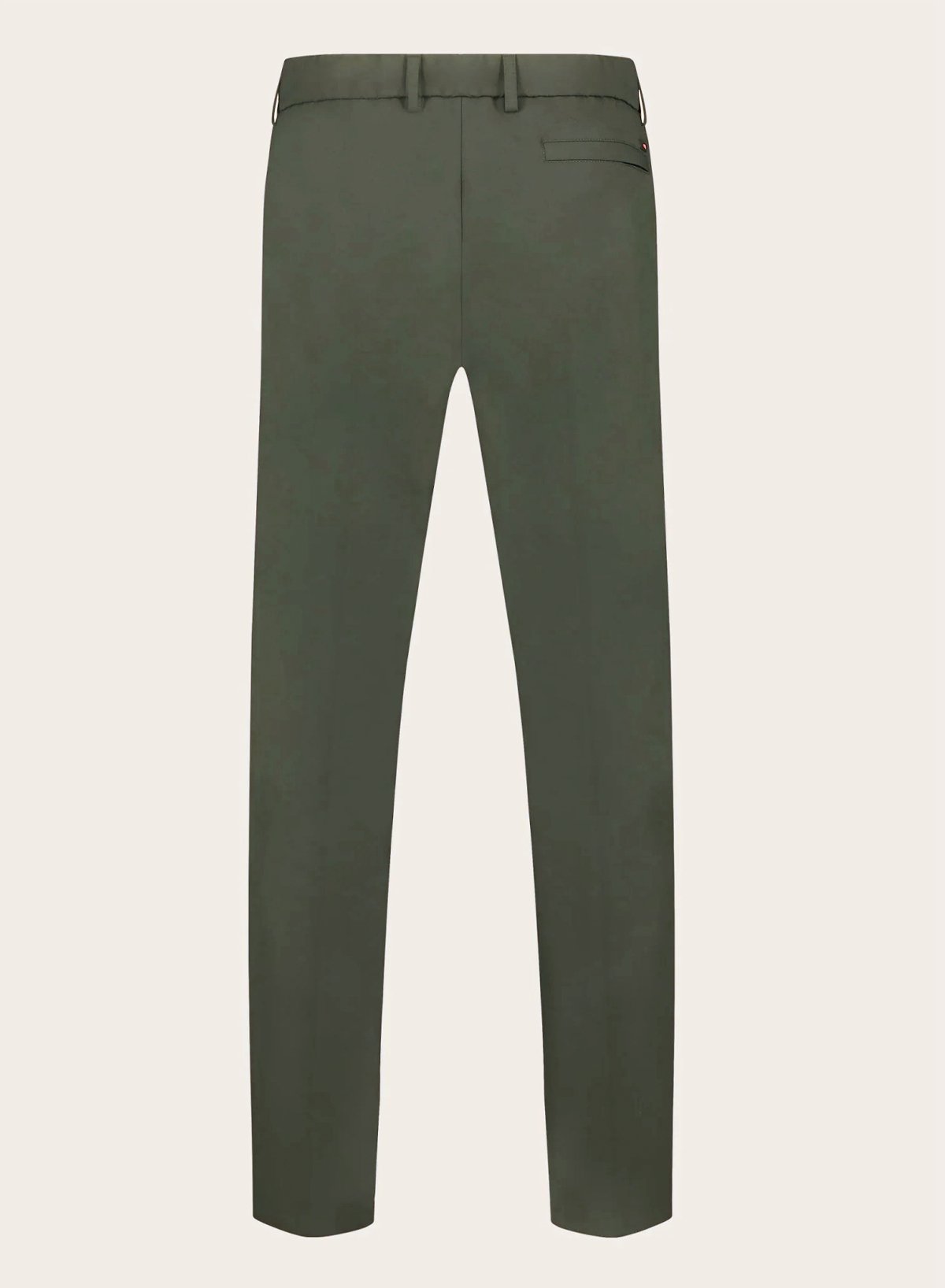 Slim-fit pantalon | D.Groen