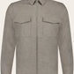 Urus overshirt van wol en cashmere | Beige