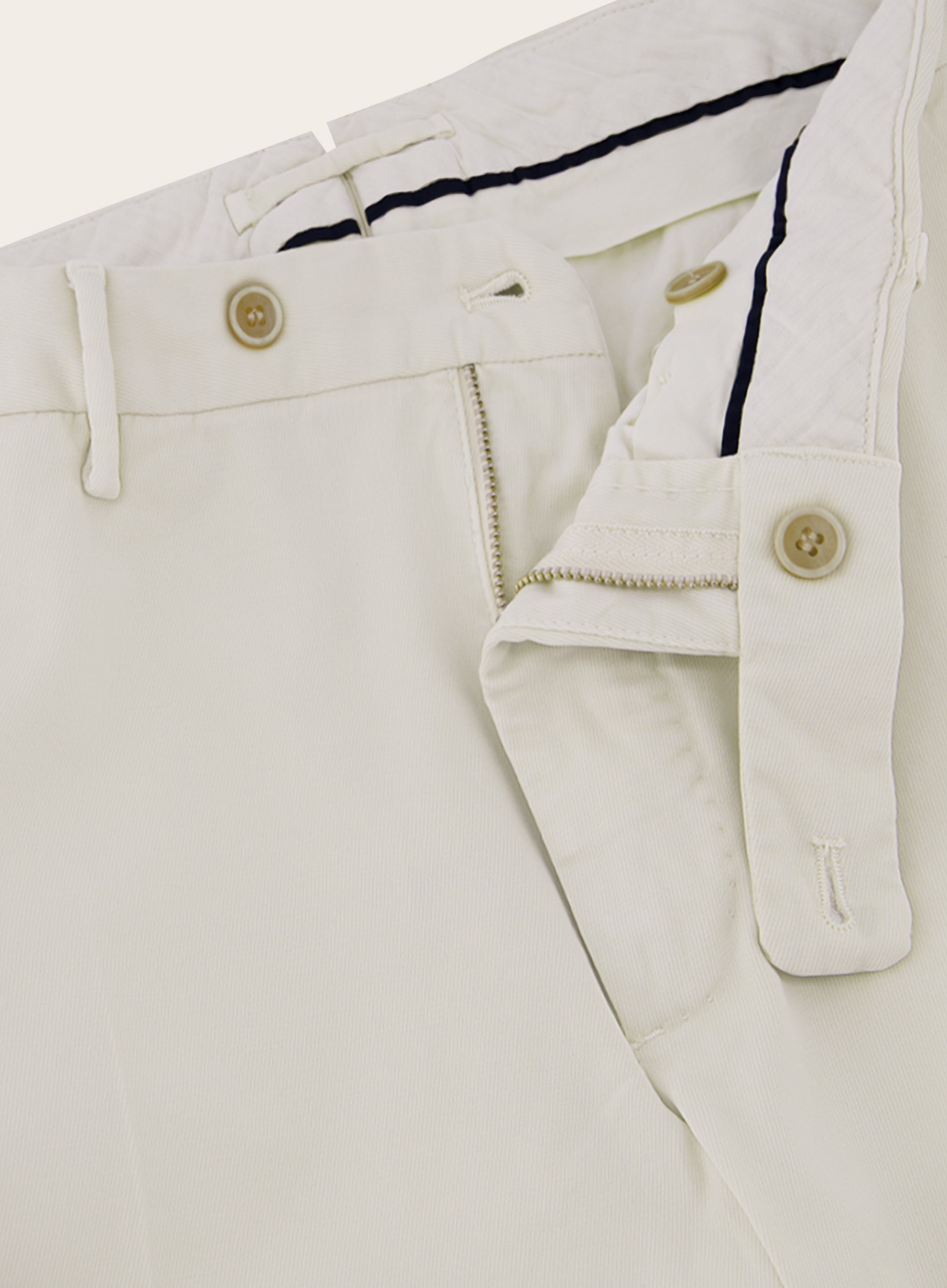 Pantalon van katoen | L.Beige 