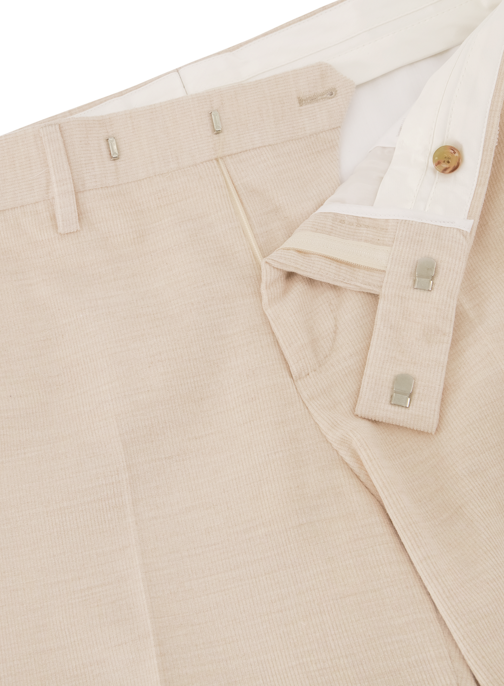 Pantalon van katoen | FULL_WIDTH | Beige