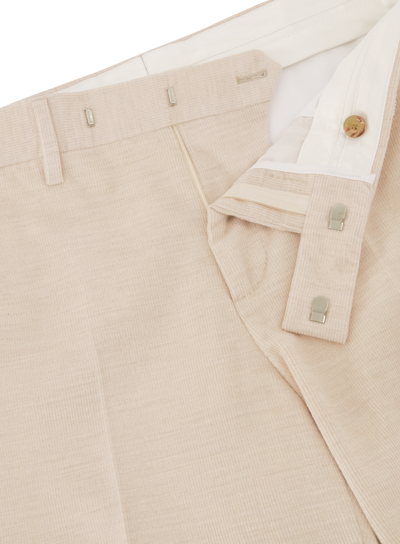 Pantalon van katoen | FULL_WIDTH | Beige