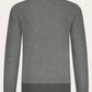 Half-zip ritsvest van cashmere | Grijs