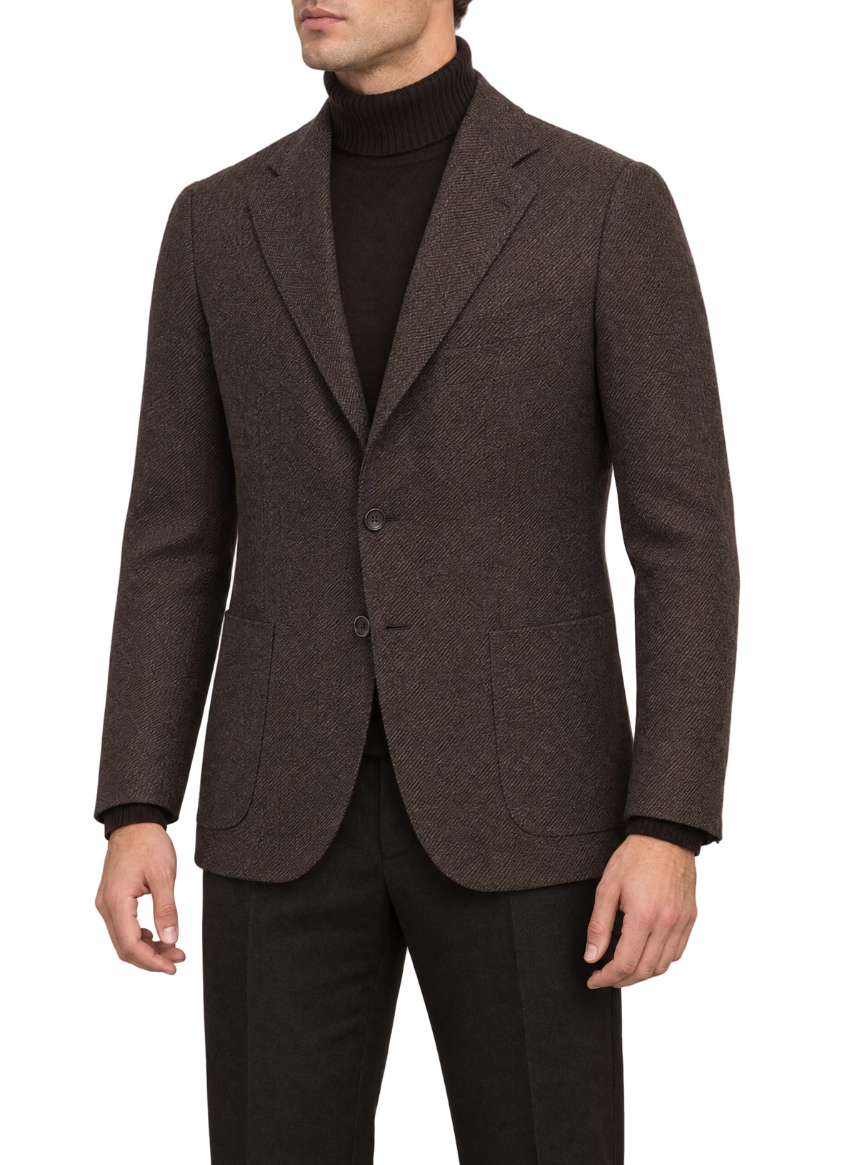 Handgemaakte colbert in cashmere | FULL_WIDTH |  MODEL | D.Bruin