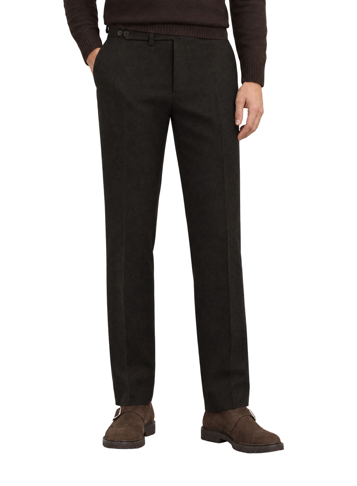 Handgemaakte pantalon in wol | FULL_WIDTH |  MODEL | D.Bruin