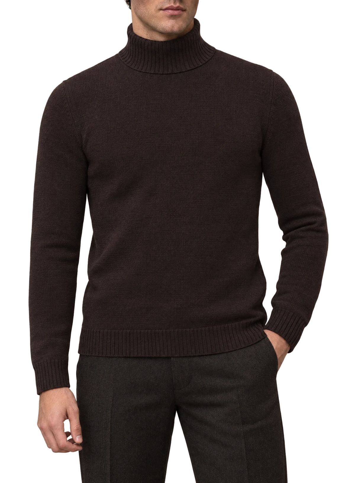 Handgemaakte coltrui in cashmere | FULL_WIDTH |  MODEL | D.Bruin