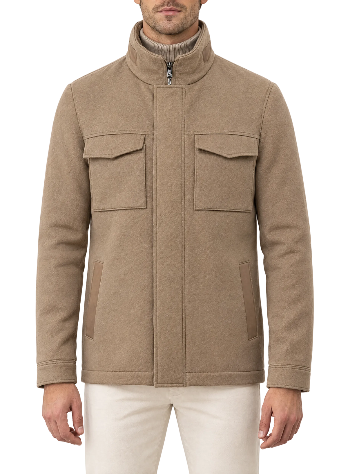 Jack in cashmere | FULL_WIDTH | MODEL | Camel