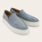 Sprezzatura loafers van suède | L.Blauw