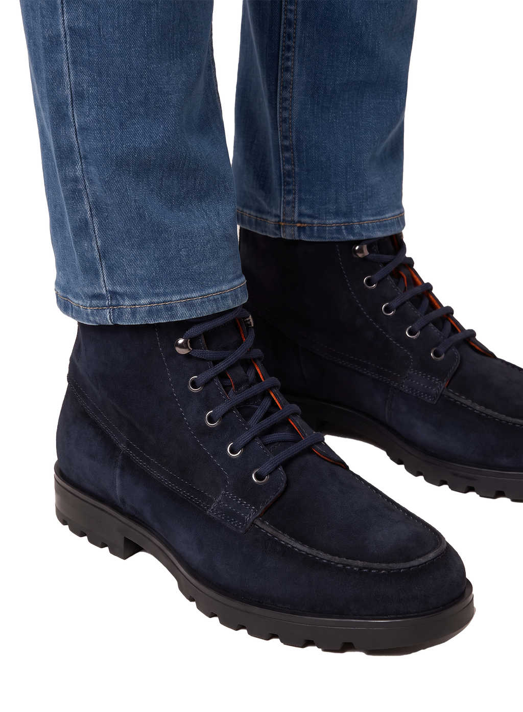 Boots in suède | FULL_WIDTH | BLUE NAVY