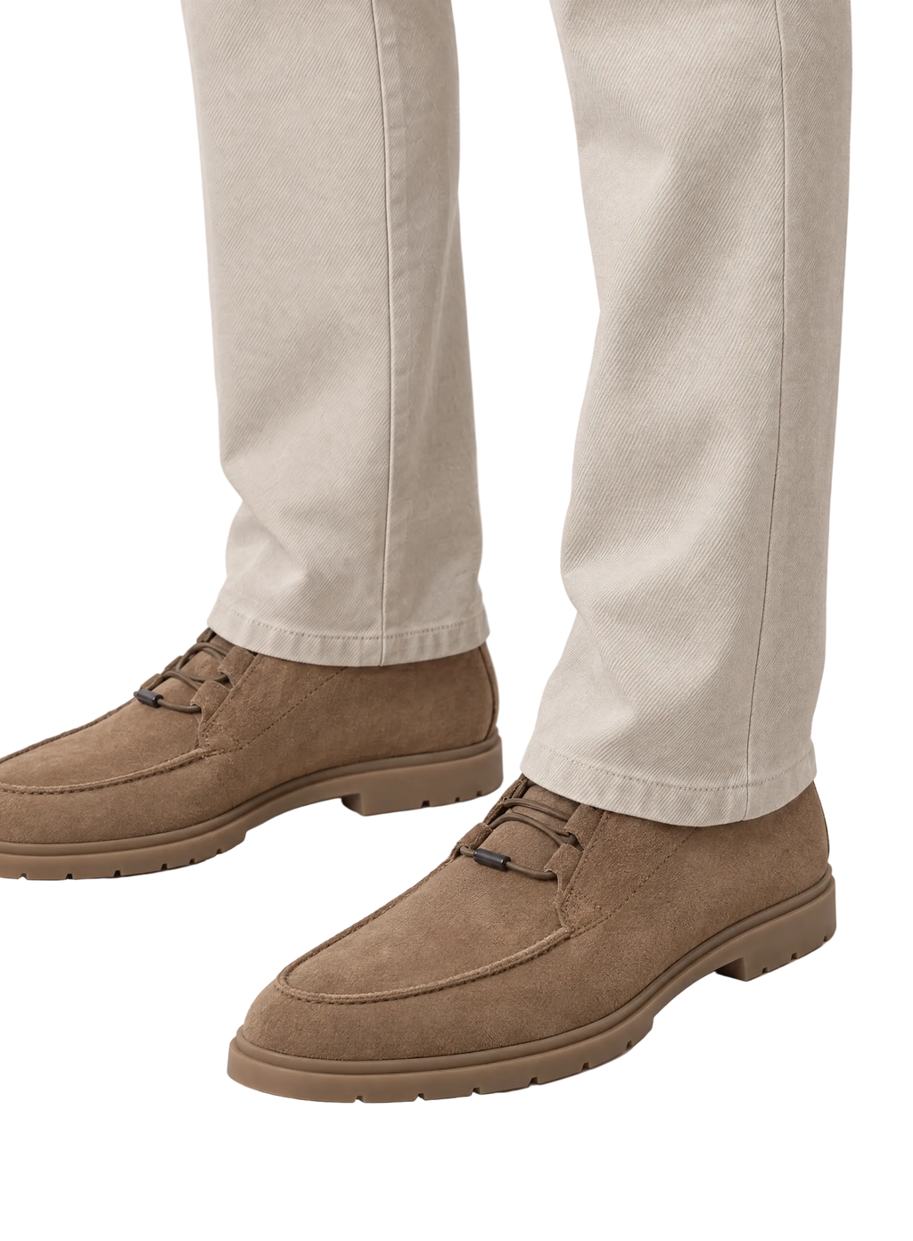 Desert boots in suède | FULL_WIDTH |  MODEL | Beige-Bruin
