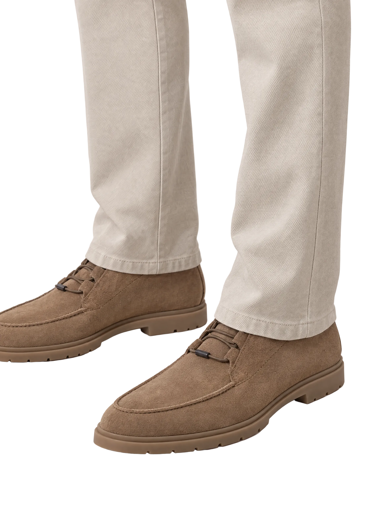 Desert boots in suède | FULL_WIDTH |  MODEL | Beige-Bruin