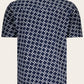 Howel badstof shirt met print | BLUE NAVY