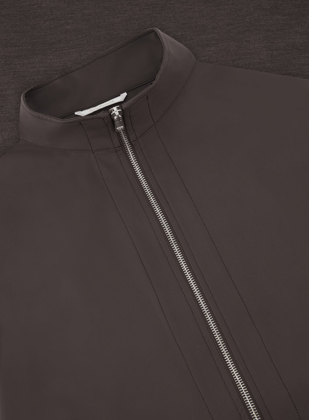 Key overshirt met opstaande kraag | FULL_WIDTH | D.Bruin