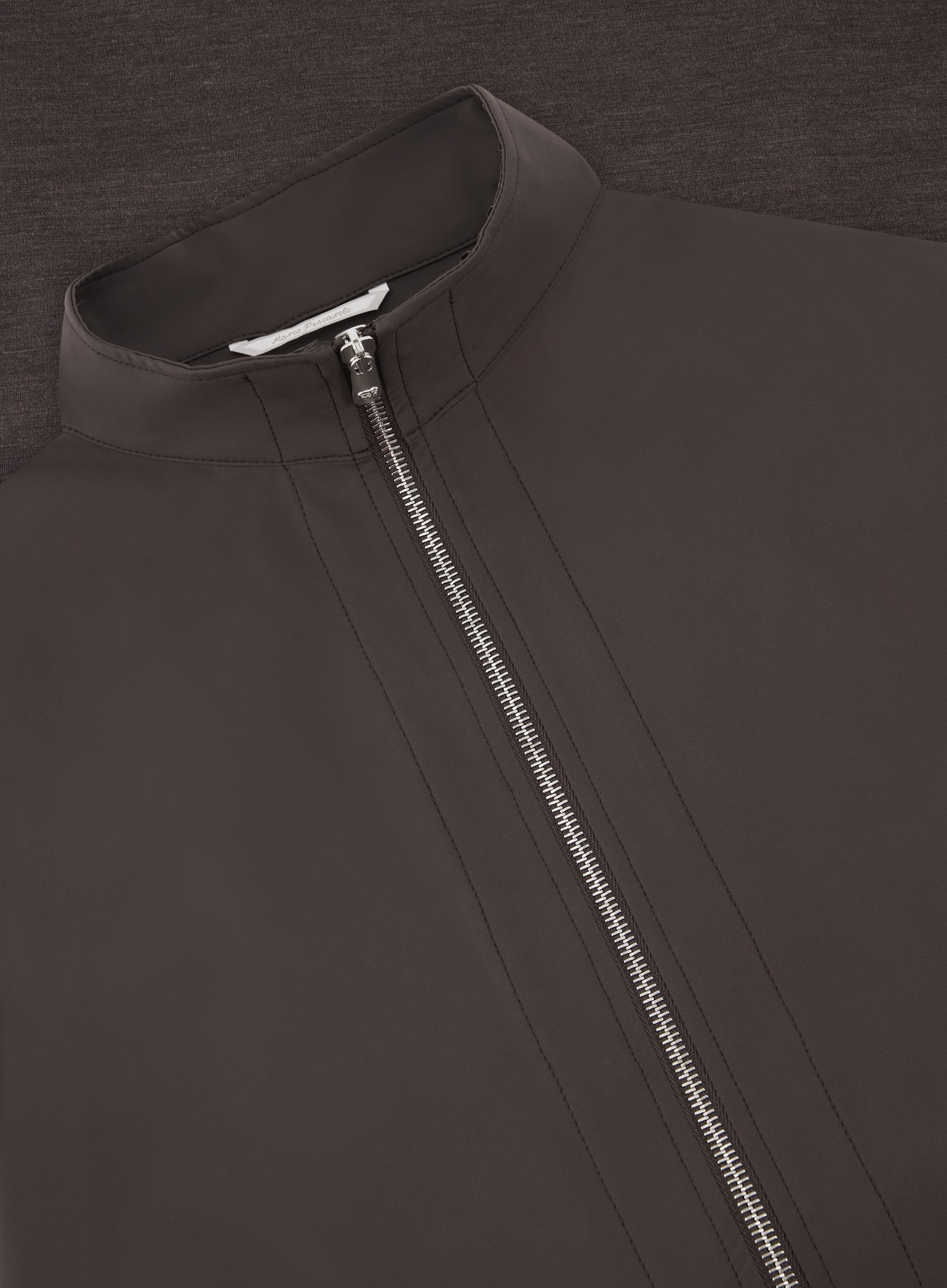 Key overshirt met opstaande kraag | FULL_WIDTH | D.Bruin