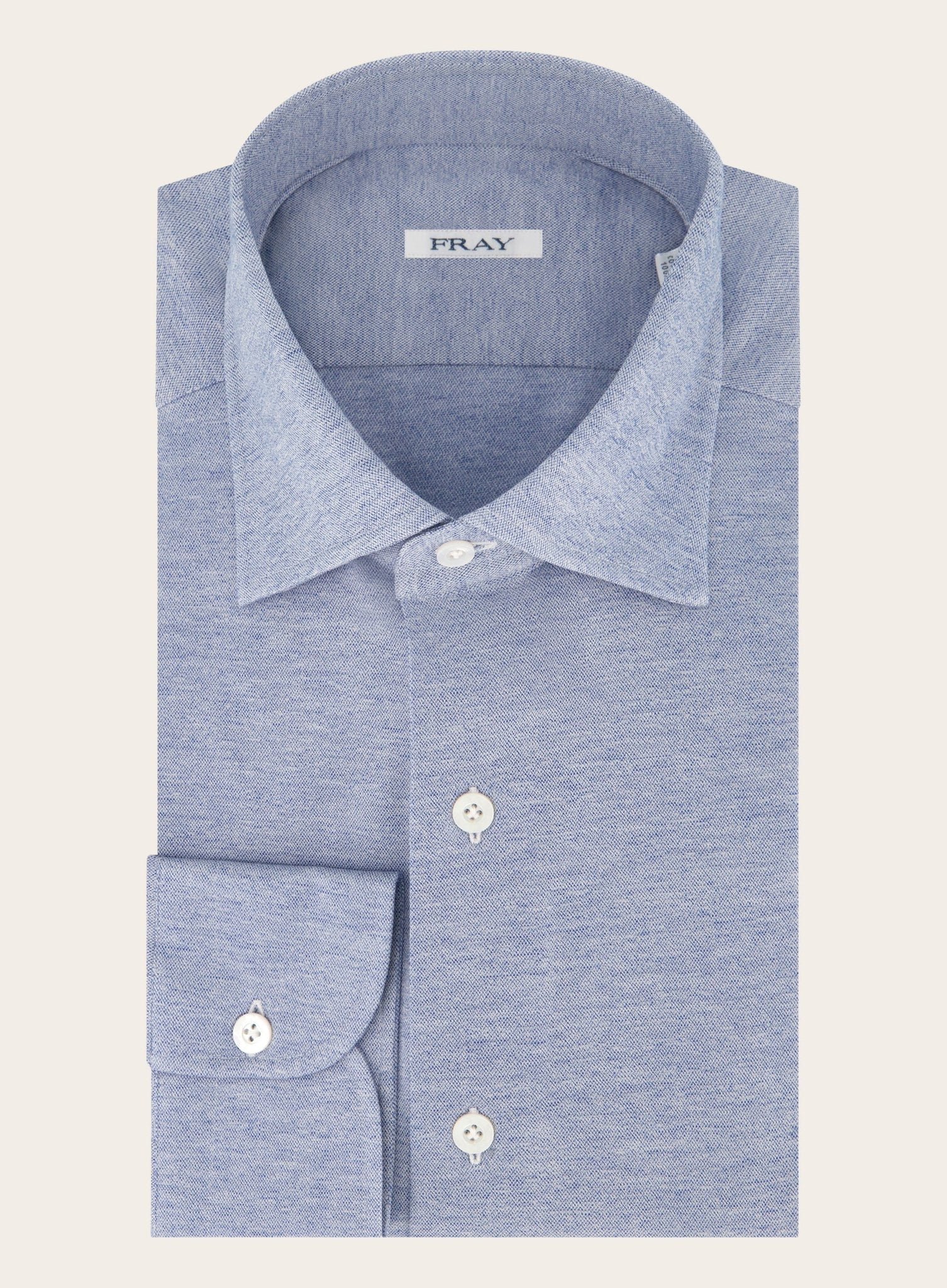 Gabriel shirt van katoen | Blauw 