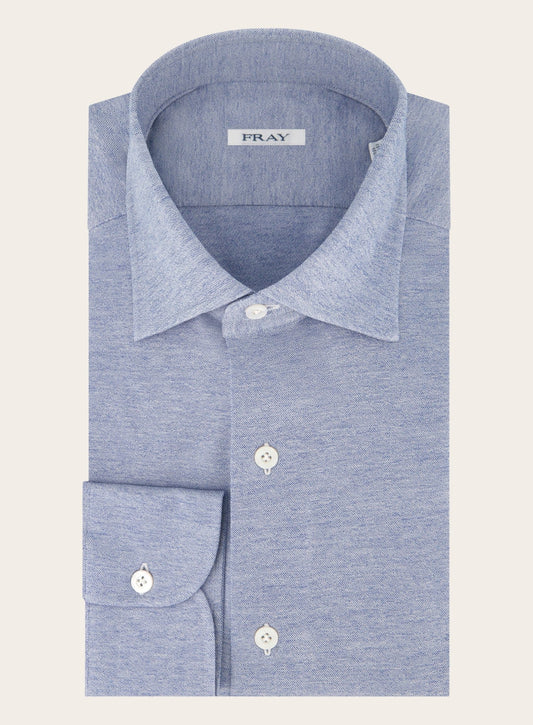 Gabriel shirt van katoen | Blauw 