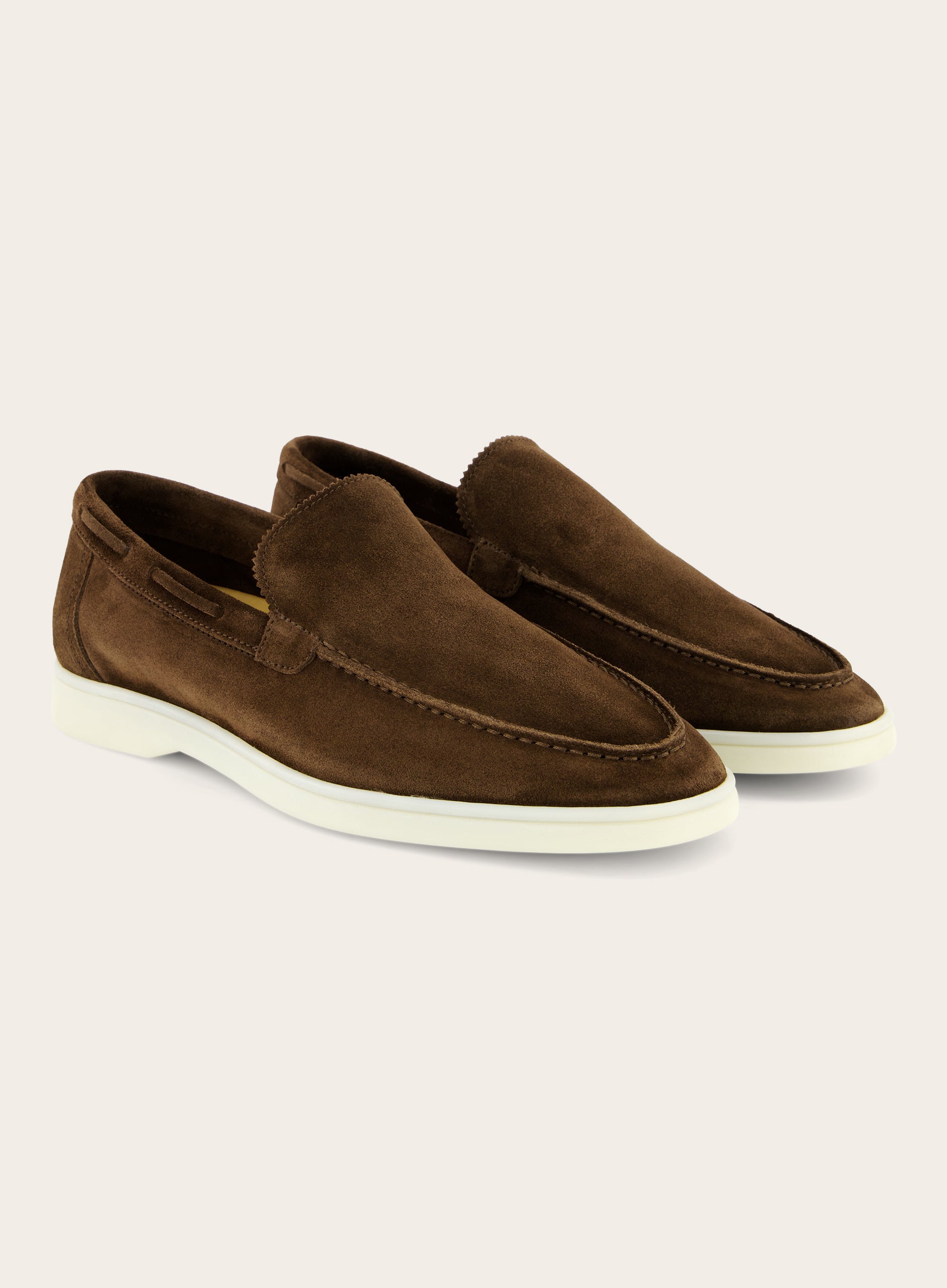 Loafers van suède | D.Bruin