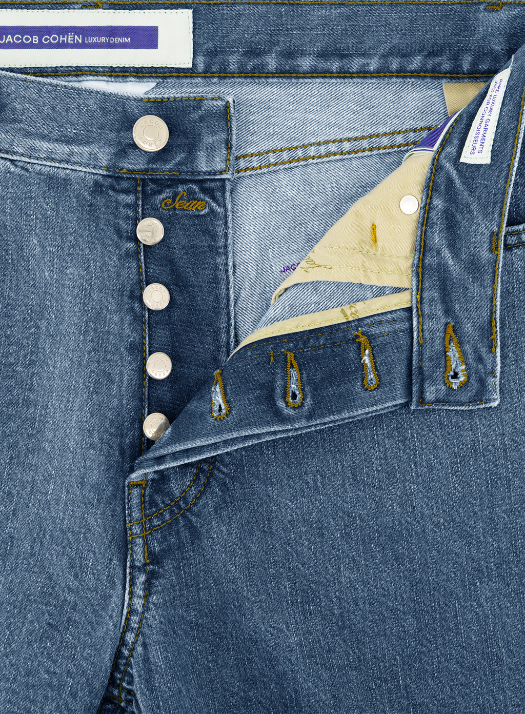 Sean regular-fit jeans | FULL_WIDTH | Blauw