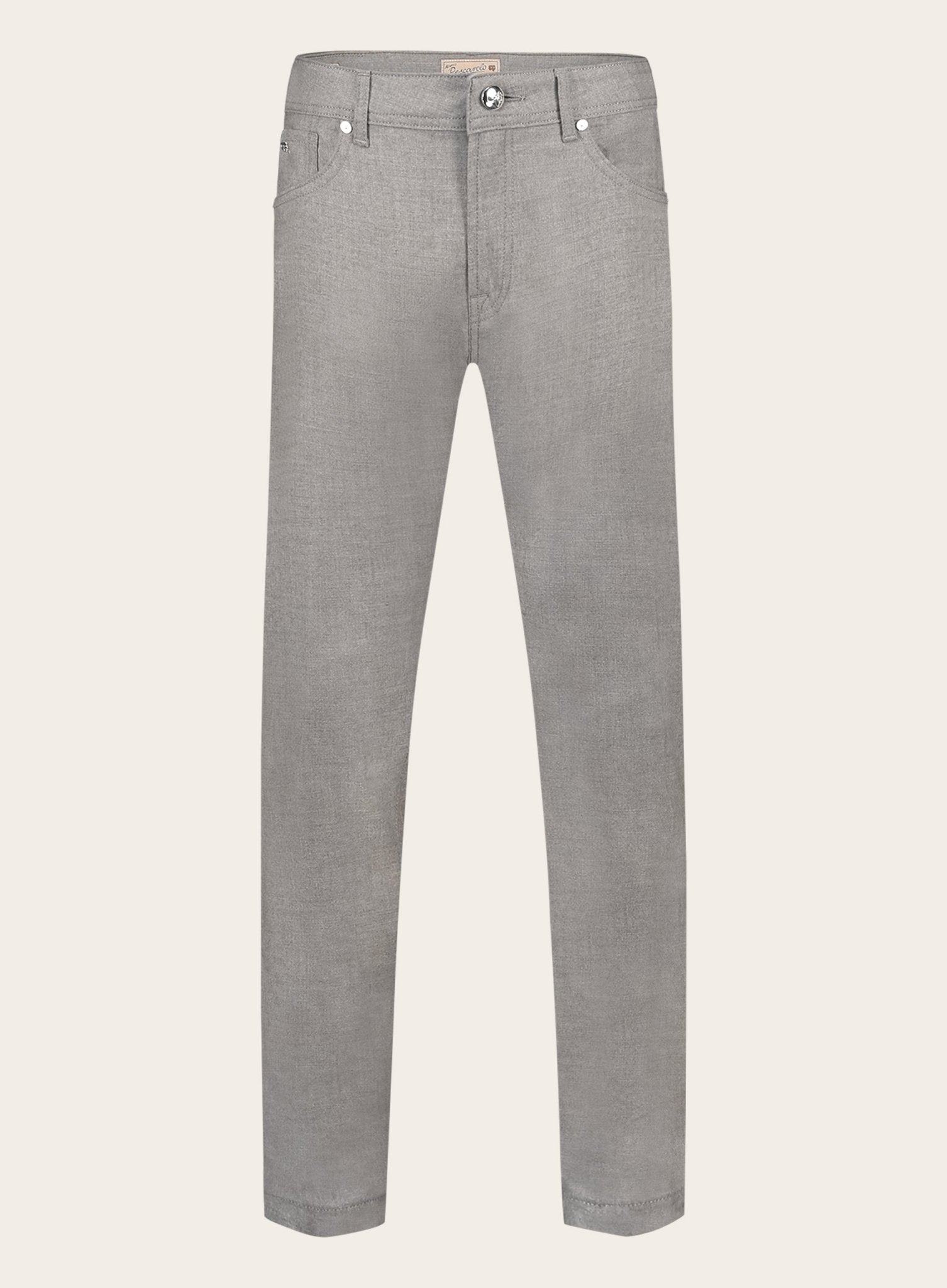 Jeans van cashmere | Beige