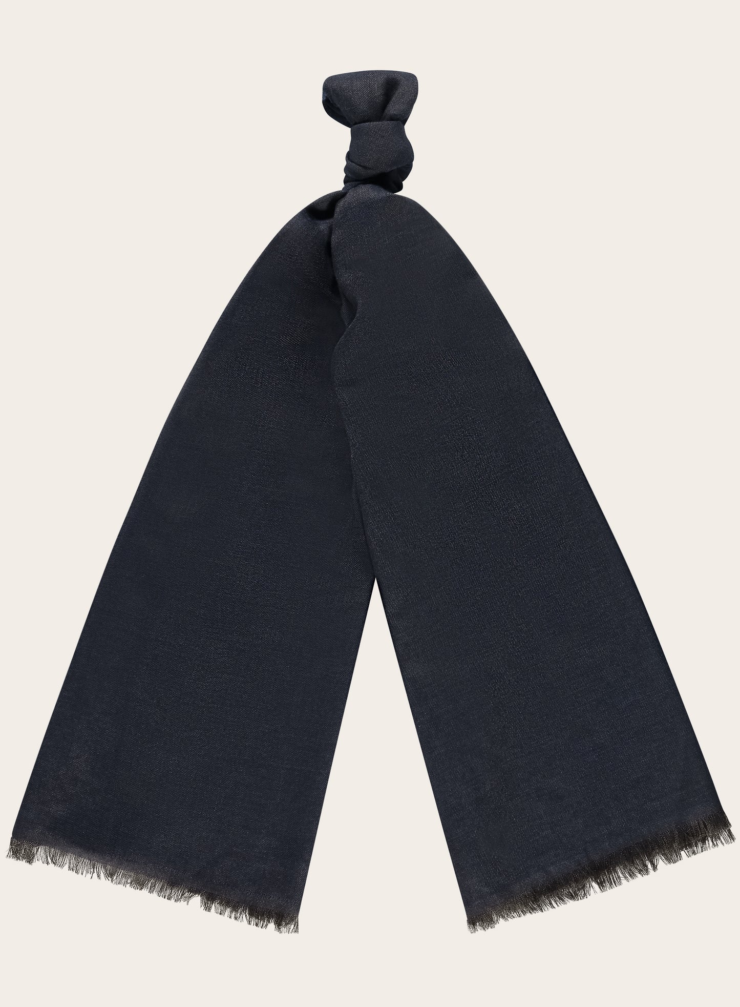 Sjaal van cashmere en zijde | BLUE NAVY