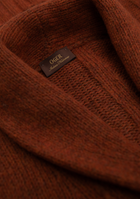 Cardigan van virgin wol | FULL_WIDTH | Roest