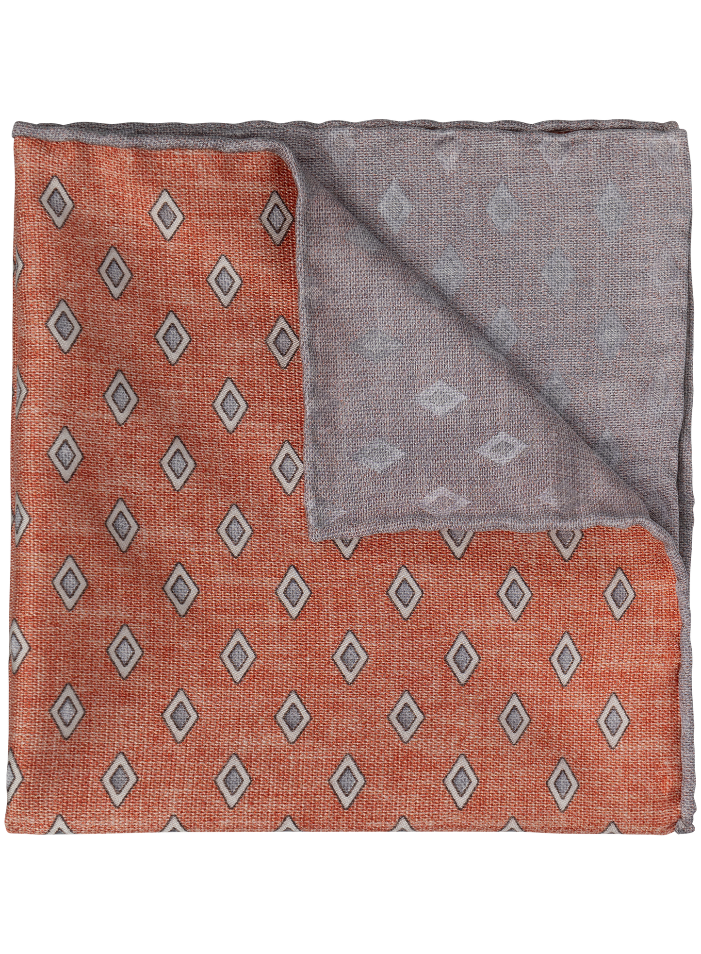 Zijden pochet | Bruin