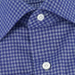 Gabriel pied-de-poule shirt van katoen | Blauw