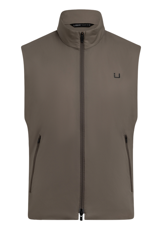 Waterafstotende bodywarmer | Beige