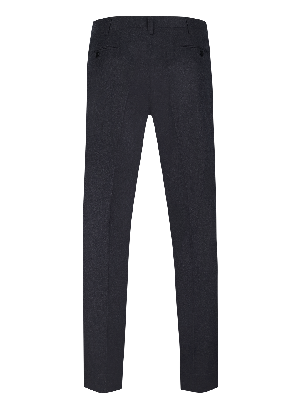 Handgemaakte pantalon van wol en cashmere | Antraciet